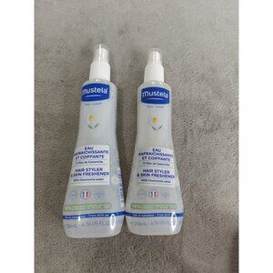 Mustela Baby, Hair Styler & Skin Freshener With Chamomile Water Lot Of 2